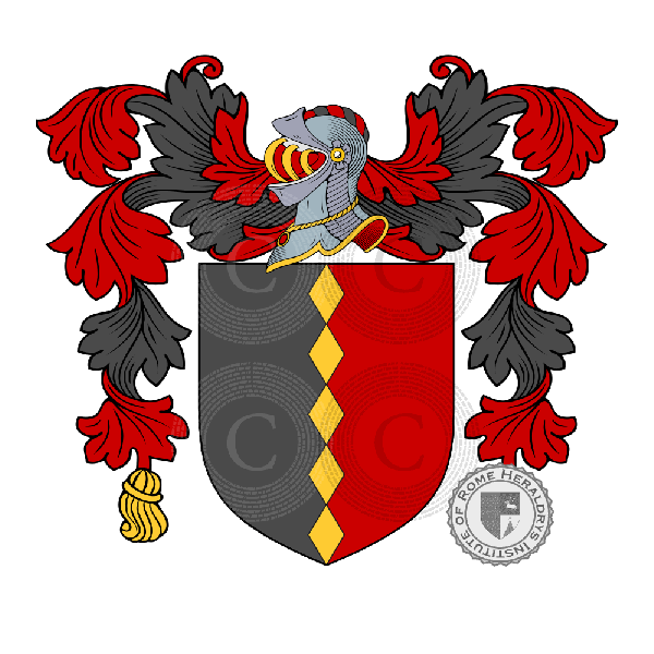 Coat of arms of family Levanto
