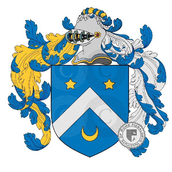 Coat of arms of family Perrine