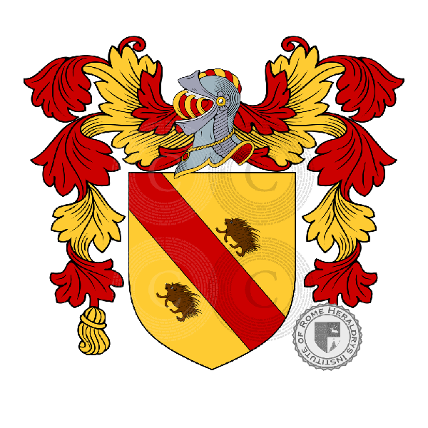Coat of arms of family Fraschini