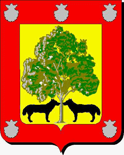 Coat of arms of family Mustera