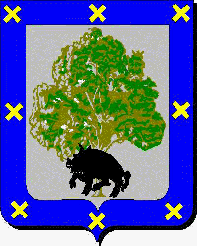 Coat of arms of family Mompon