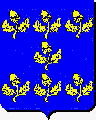 Coat of arms of family Hernández de las Casa