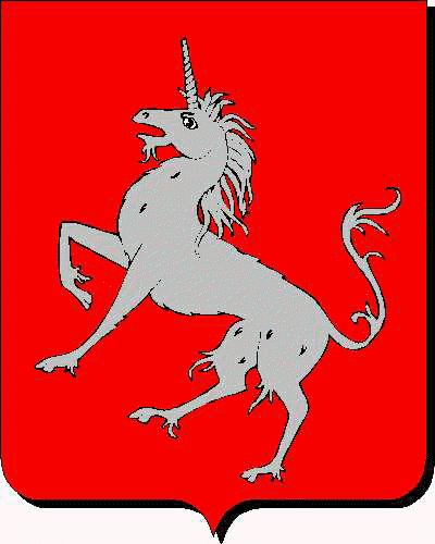 Coat of arms of family Gómez del Mercado
