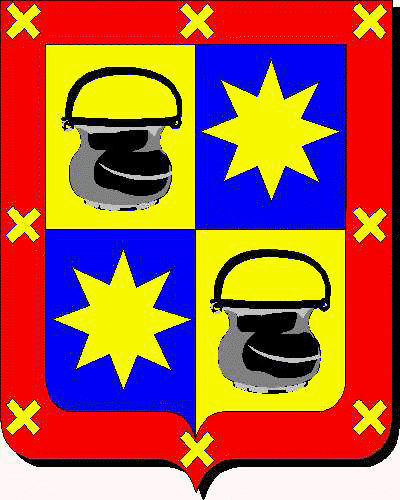 Coat of arms of family Garastegui