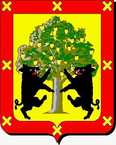 Coat of arms of family Gabirondo