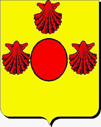 Coat of arms of family Ortecarte