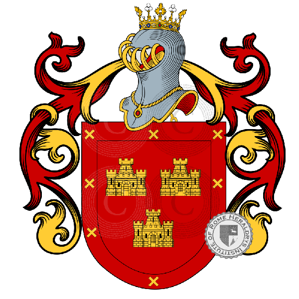 Wappen der Familie Degola