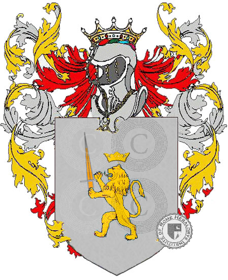 Coat of arms of family loverdo