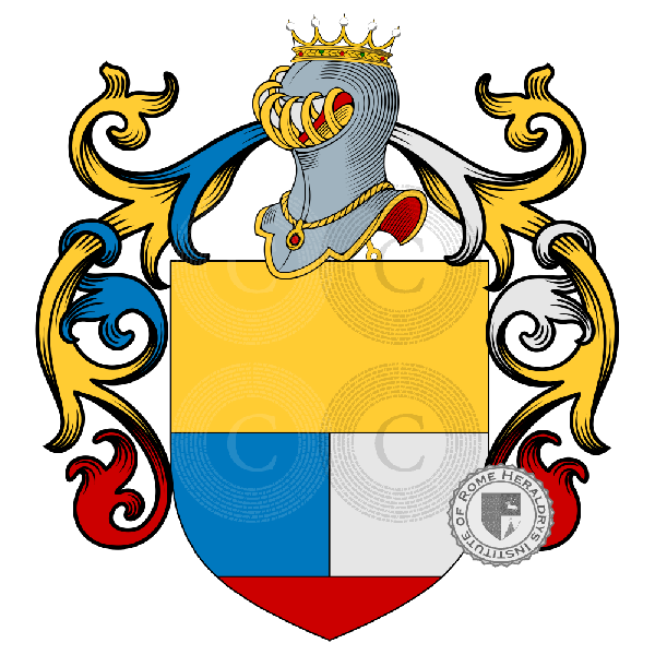 Coat of arms of family Orteni