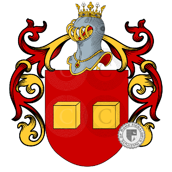 Coat of arms of family Sechi