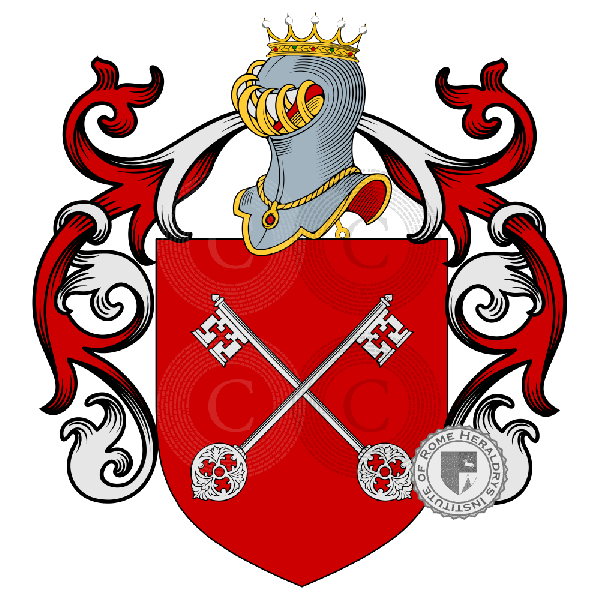 Coat of arms of family Gilardi