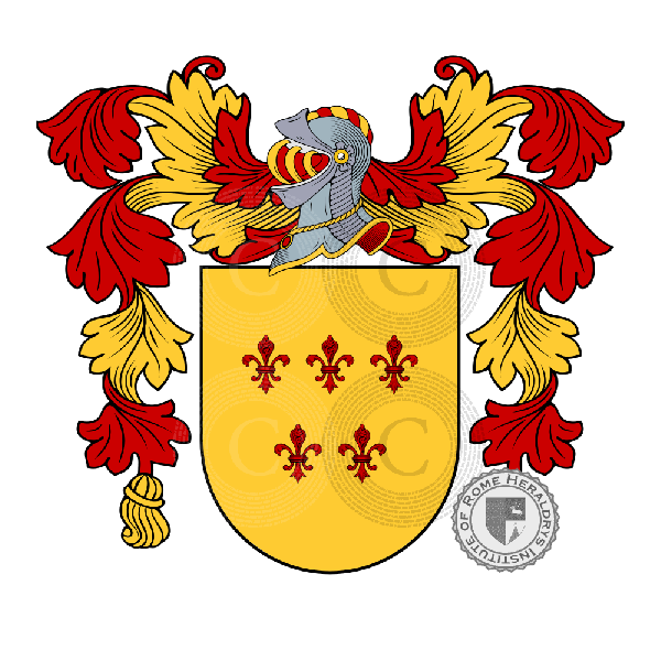 Coat of arms of family Aravi