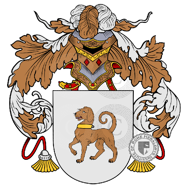 Coat of arms of family Rozas