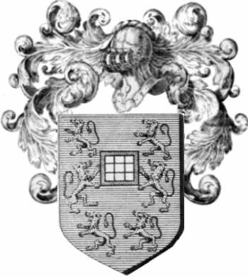 Coat of arms of family Cazeaux