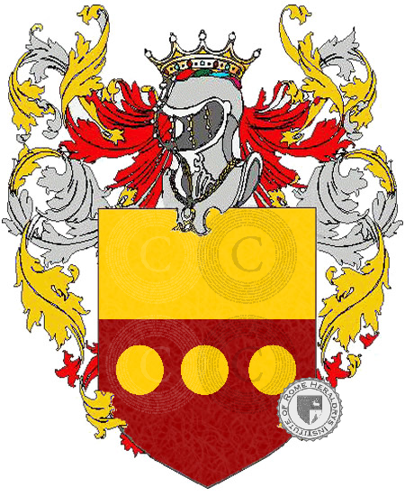 Coat of arms of family velluti