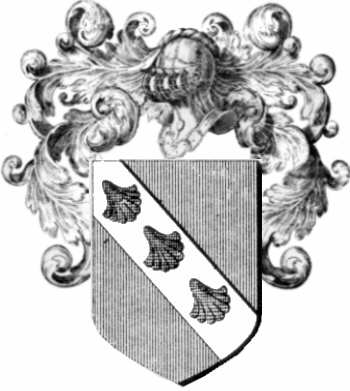 Coat of arms of family Chateauneuf