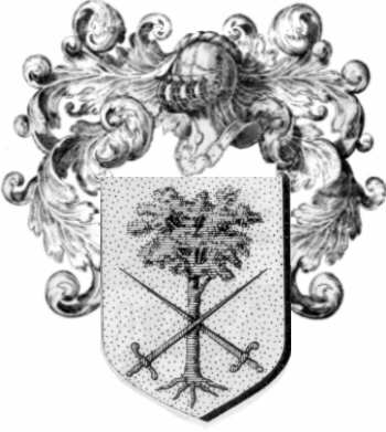 Coat of arms of family Chesnay