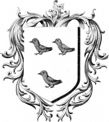 Coat of arms of family Corpel