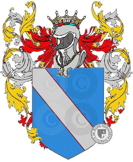 Coat of arms of family bergati