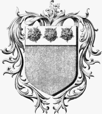 Coat of arms of family Fougasse