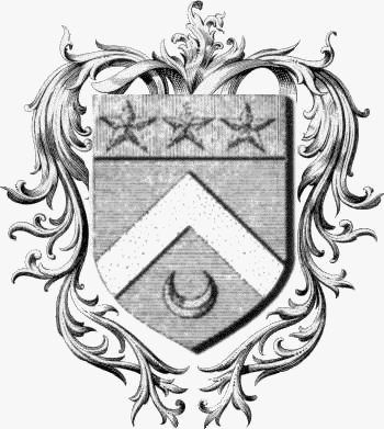 Coat of arms of family Alesmes