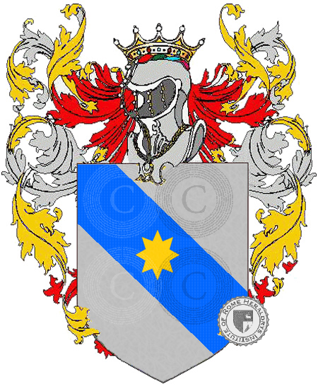 Coat of arms of family capannoli