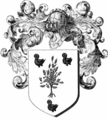 Coat of arms of family Gibonnays