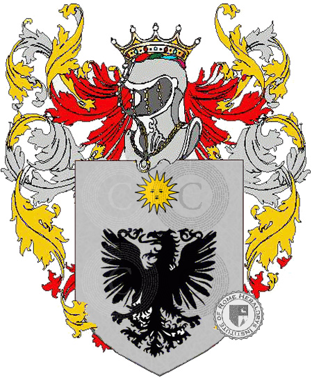 Coat of arms of family Lodetti