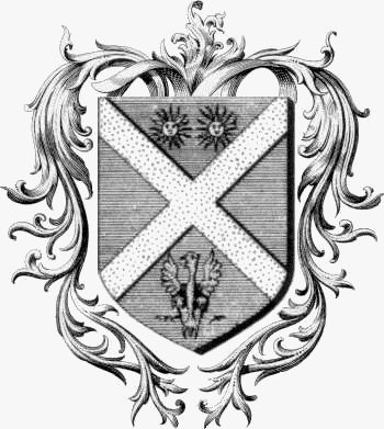 Coat of arms of family Guitteau