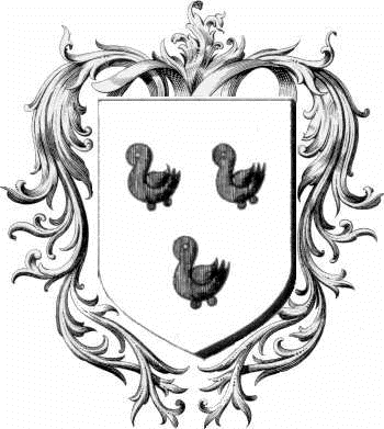 Coat of arms of family Haste