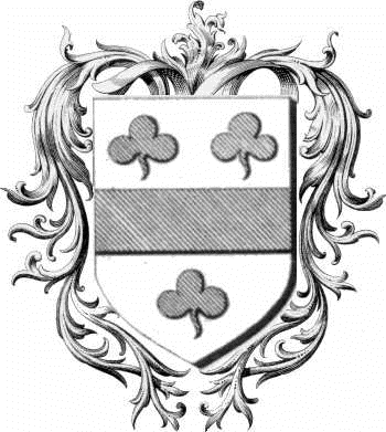 Coat of arms of family Le Baron