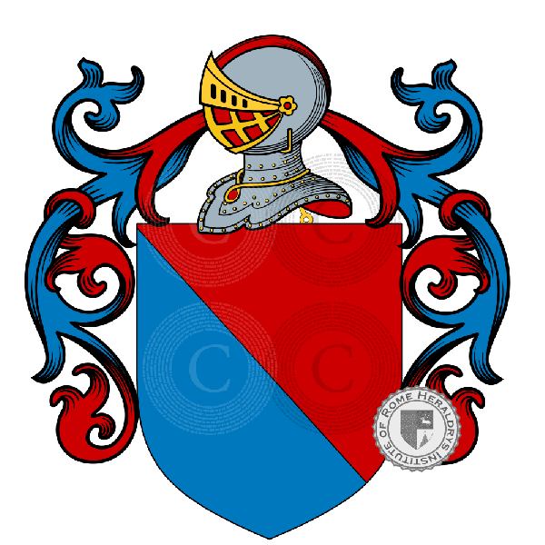 Coat of arms of family di Meo