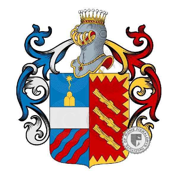 Coat of arms of family Paolini