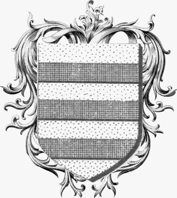 Coat of arms of family Moine