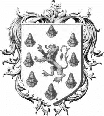 Coat of arms of family Montigny