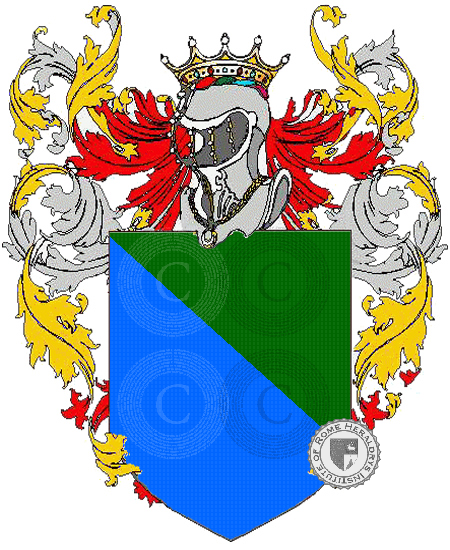 Coat of arms of family enrione