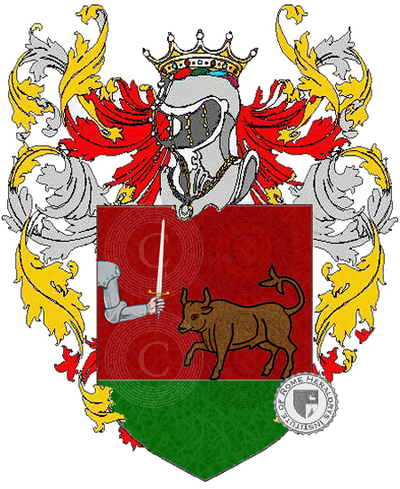 Coat of arms of family fallarero