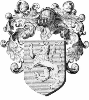 Coat of arms of family Pontcroix