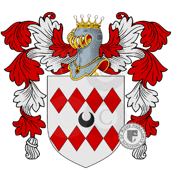 Coat of arms of family des Prez