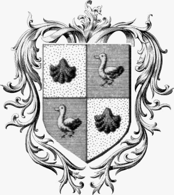 Coat of arms of family Baudot
