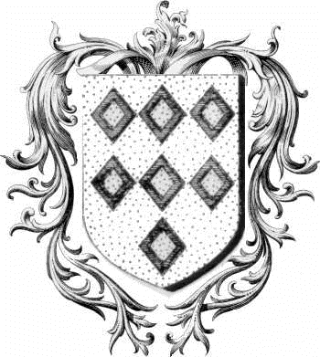 Coat of arms of family Roncerais