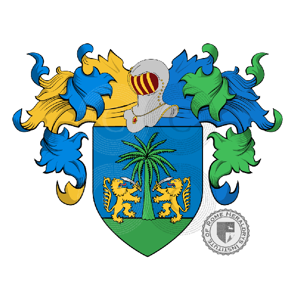 Coat of arms of family Tattoli (Molfetta)