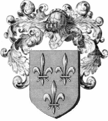 Coat of arms of family Tronchaye