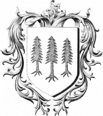 Wappen der Familie Bois Jagu