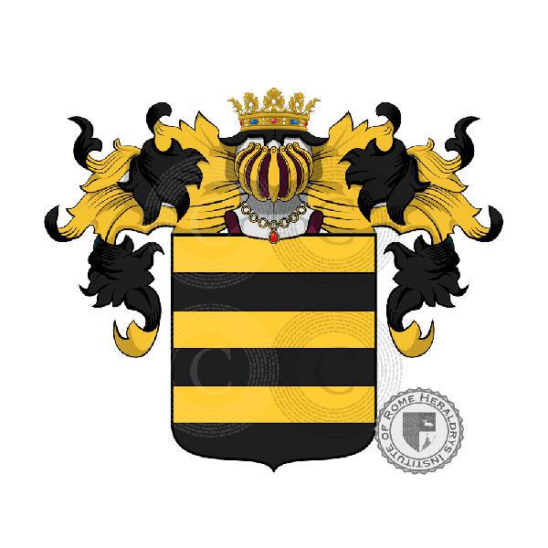 Coat of arms of family ceva