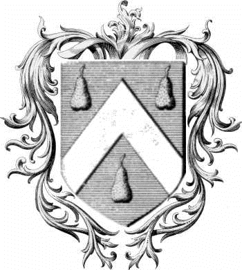 Coat of arms of family Anges