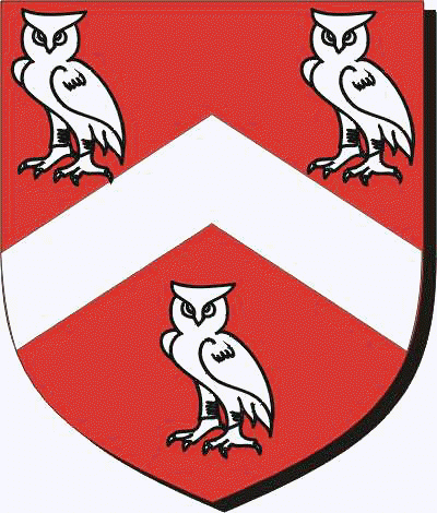 Coat of arms of family Woods
