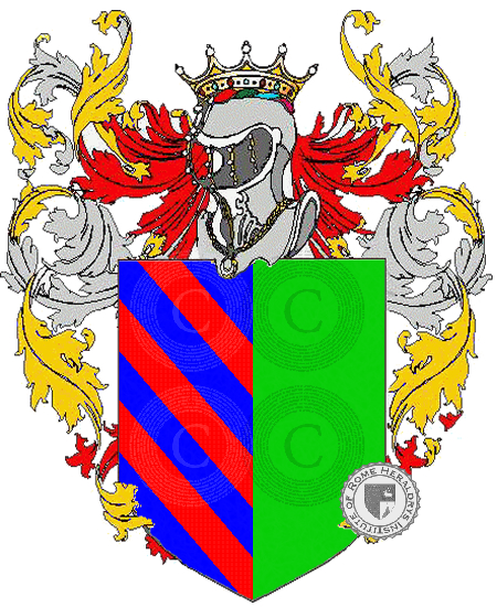Coat of arms of family frisaldi