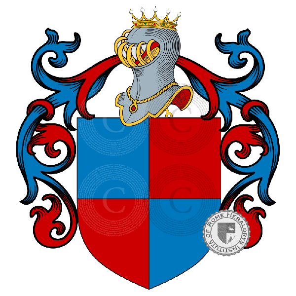 Coat of arms of family Tovo