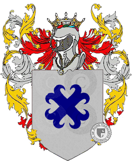Coat of arms of family Ventriglia